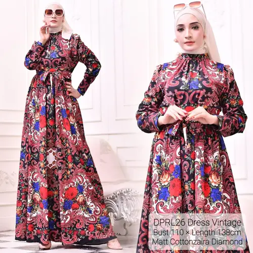 Gamis Vintage Turki 004
