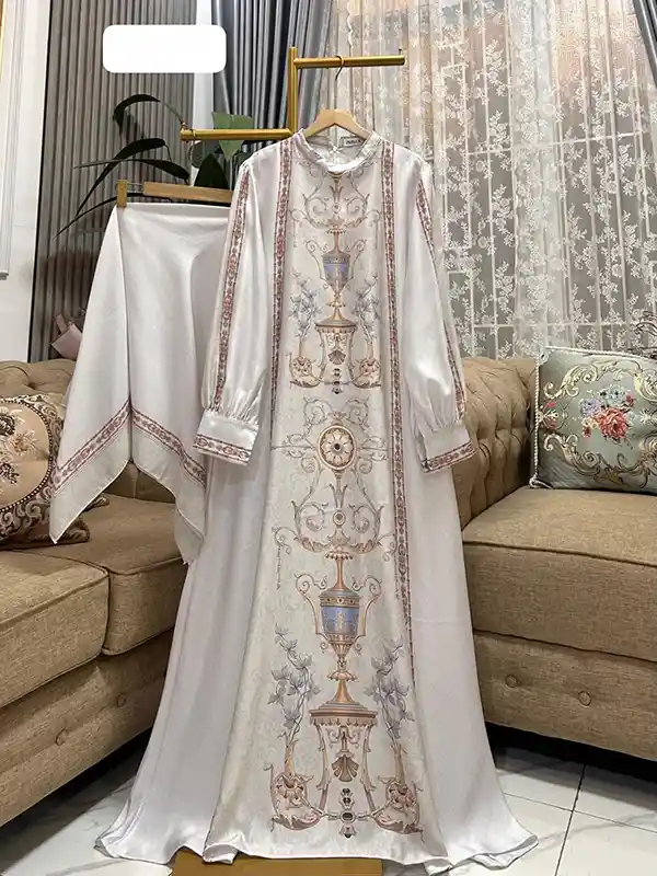 Grosir Gamis Motif Set Hijab_906.55