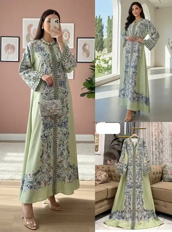 Grosir Gamis Motif Set Hijab_G 101 B