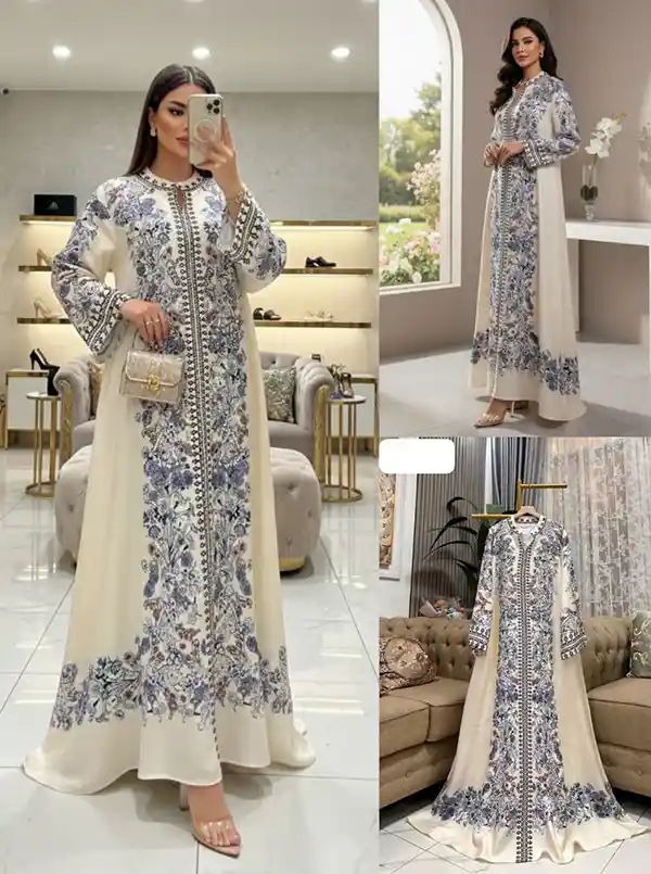 Grosir Gamis Motif Set Hijab_G 101