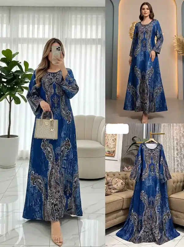 Grosir Gamis Motif Set Hijab_G 102