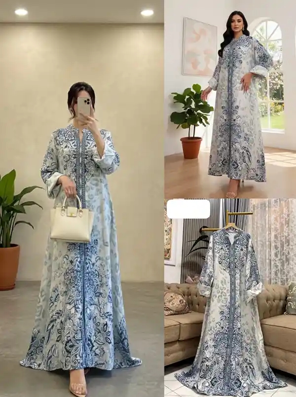 Grosir Gamis Motif Set Hijab_G 103 B