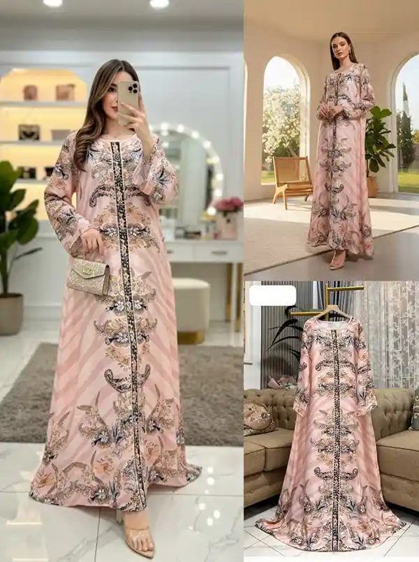 Grosir Gamis Motif Set Hijab_G 108