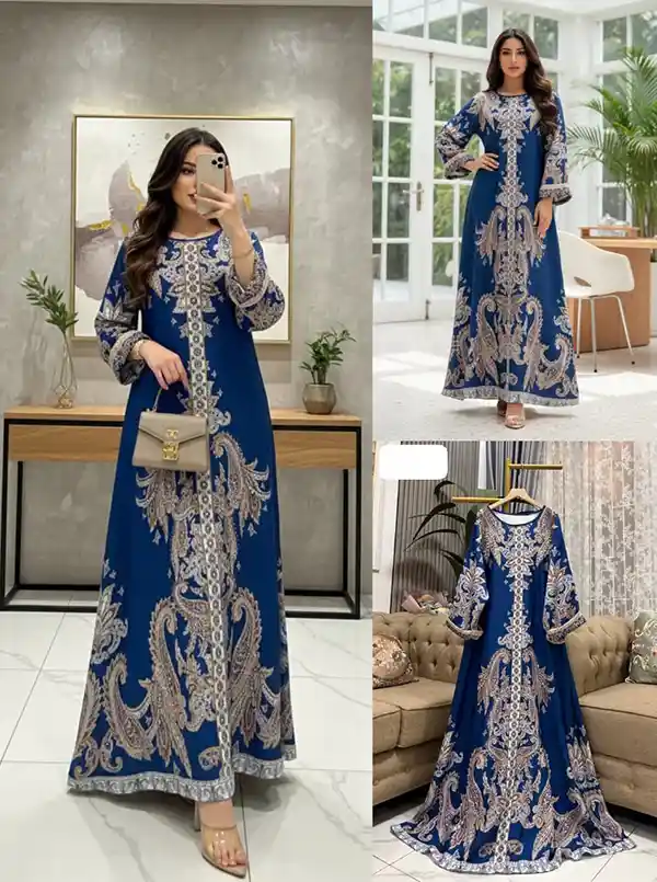 Grosir Gamis Motif Set Hijab_G 109 B