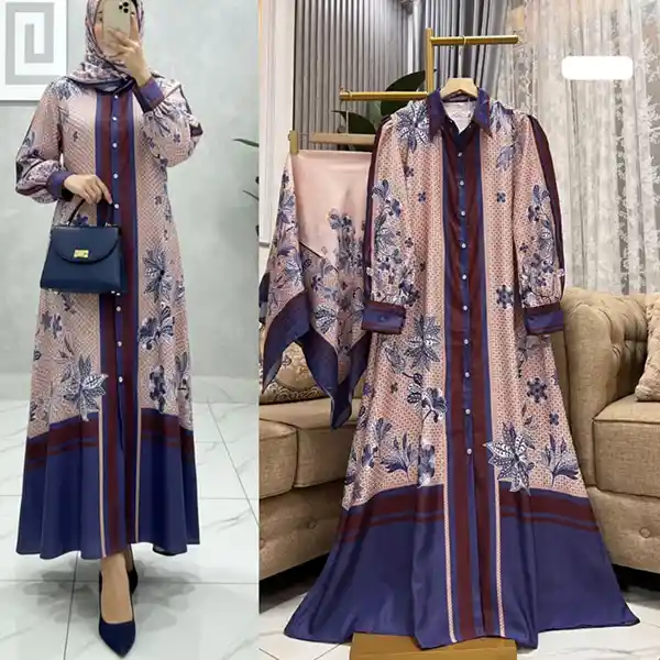 Grosir Gamis Set Hijab Persegi 2025_90.226