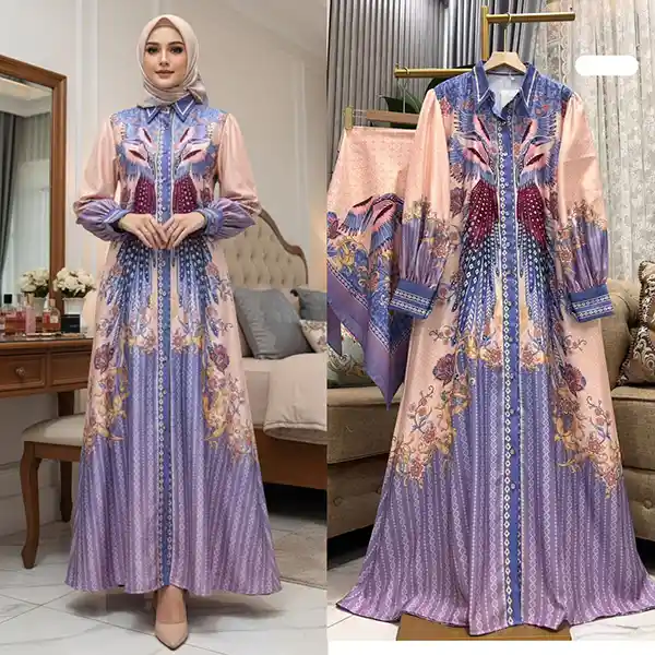 Grosir Gamis Set Hijab Persegi 2025_90.267