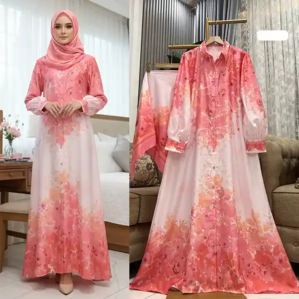 Grosir Gamis Set Hijab Persegi 2025_90.303