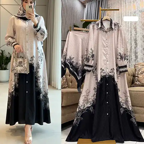 Grosir Gamis Set Hijab Persegi 2025_90.333