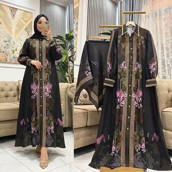 Grosir Gamis Set Hijab Persegi 2025_90.452