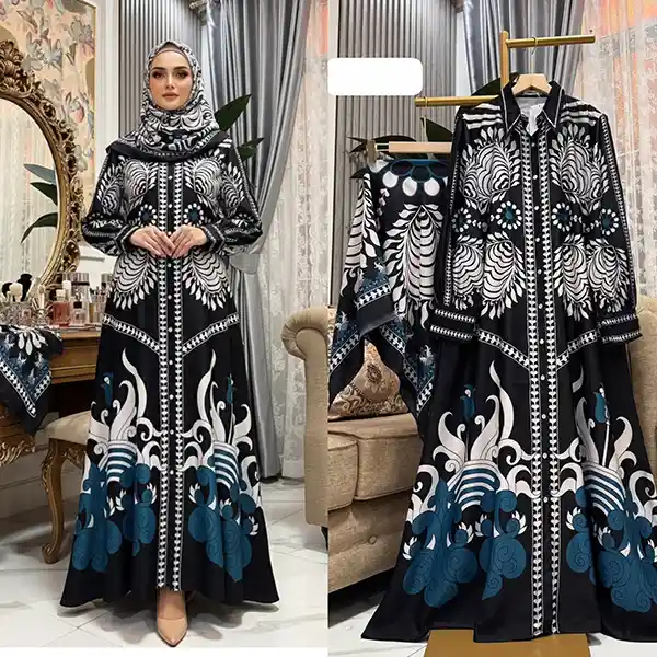 Grosir Gamis Set Hijab Persegi 2025_90.457