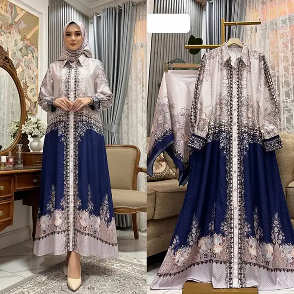 Grosir Gamis Set Hijab Persegi 2025_90.600