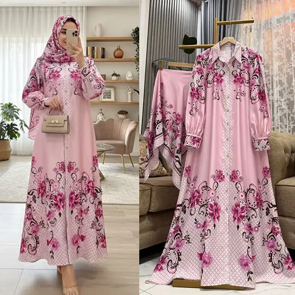 Grosir Gamis Set Hijab Persegi 2025_90.628