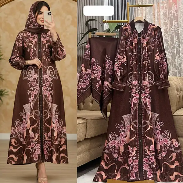 Grosir Gamis Set Hijab Persegi 2025_90.757